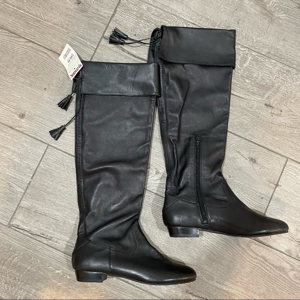 NWT Arturo Chiang Tall Black Boots